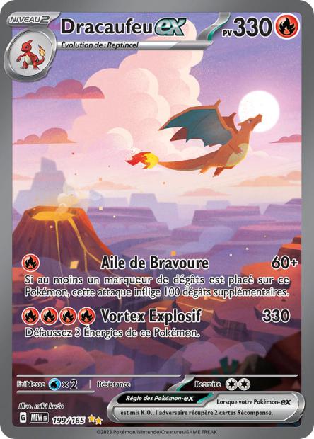 Dracaufeu ex MEW 199/165