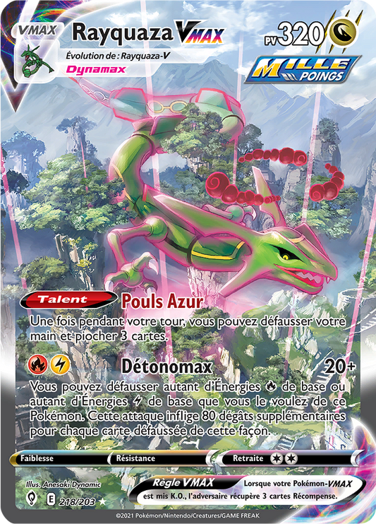 Rayquaza VMAX EVS 218/203